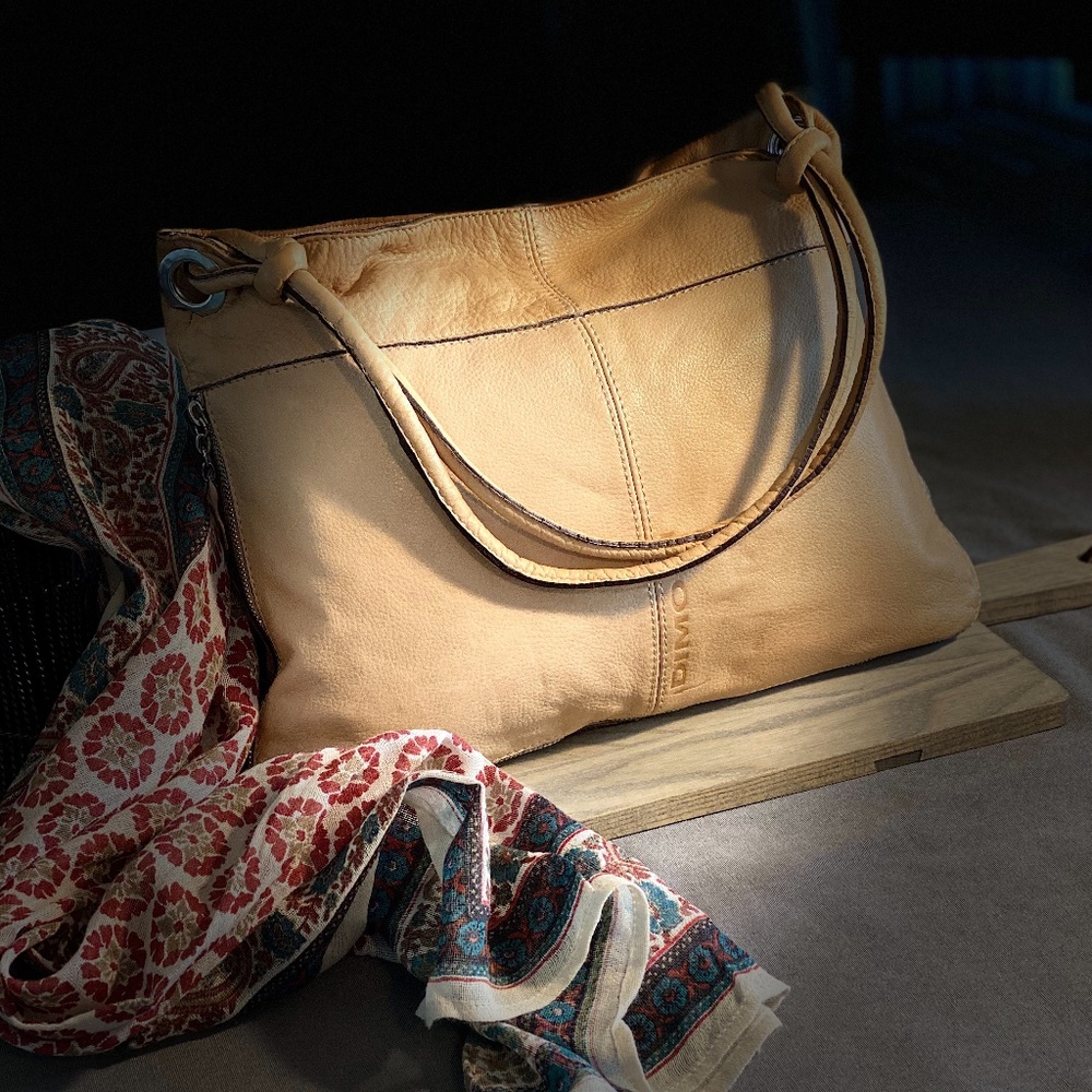 NWOT DIMONI Leather Bag Hand-Made in Spain